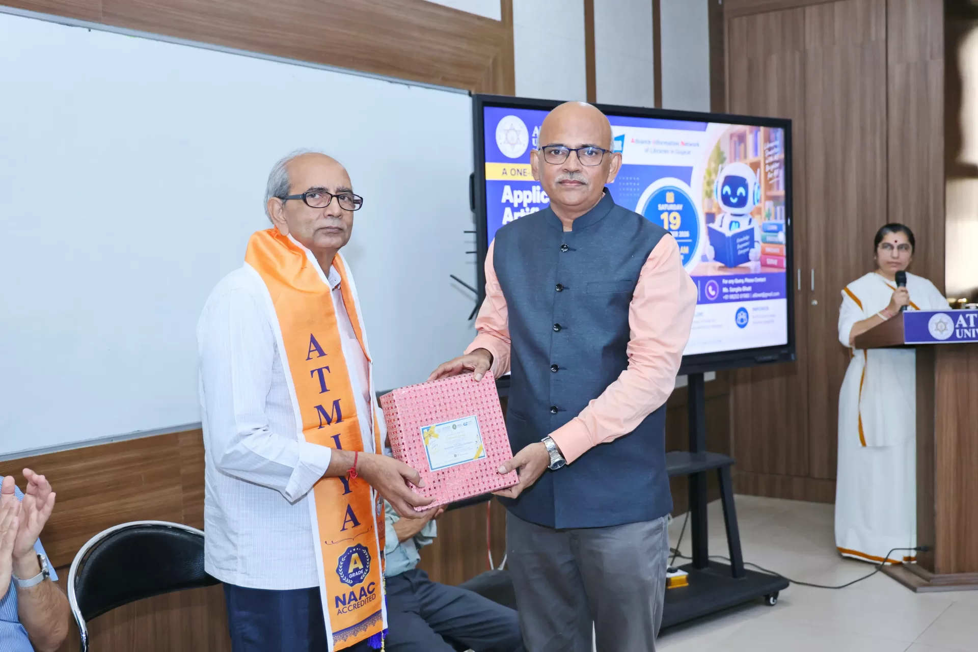 AI Workshop at Atmiya University Rajkot
