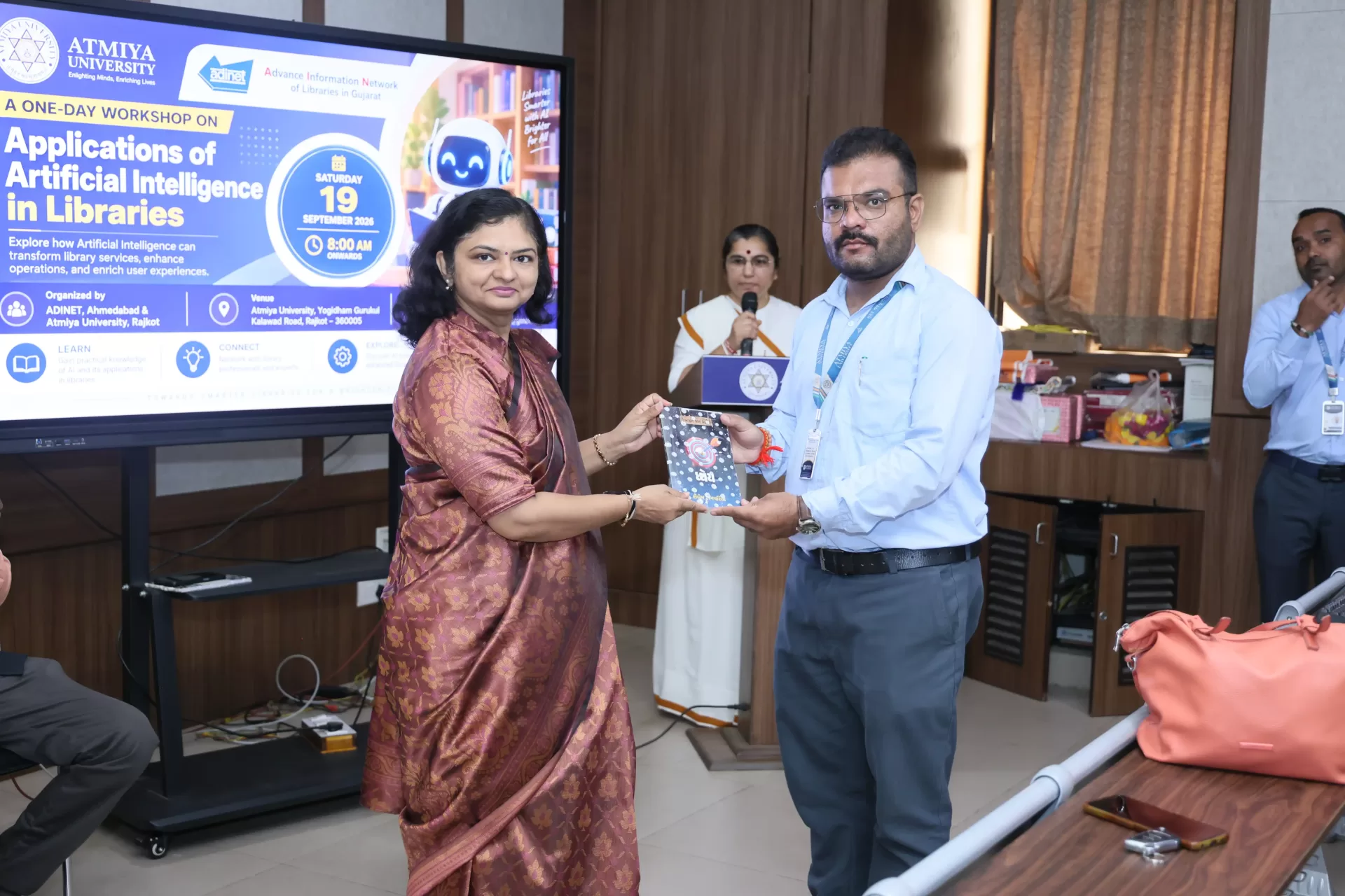 AI Workshop at Atmiya University Rajkot