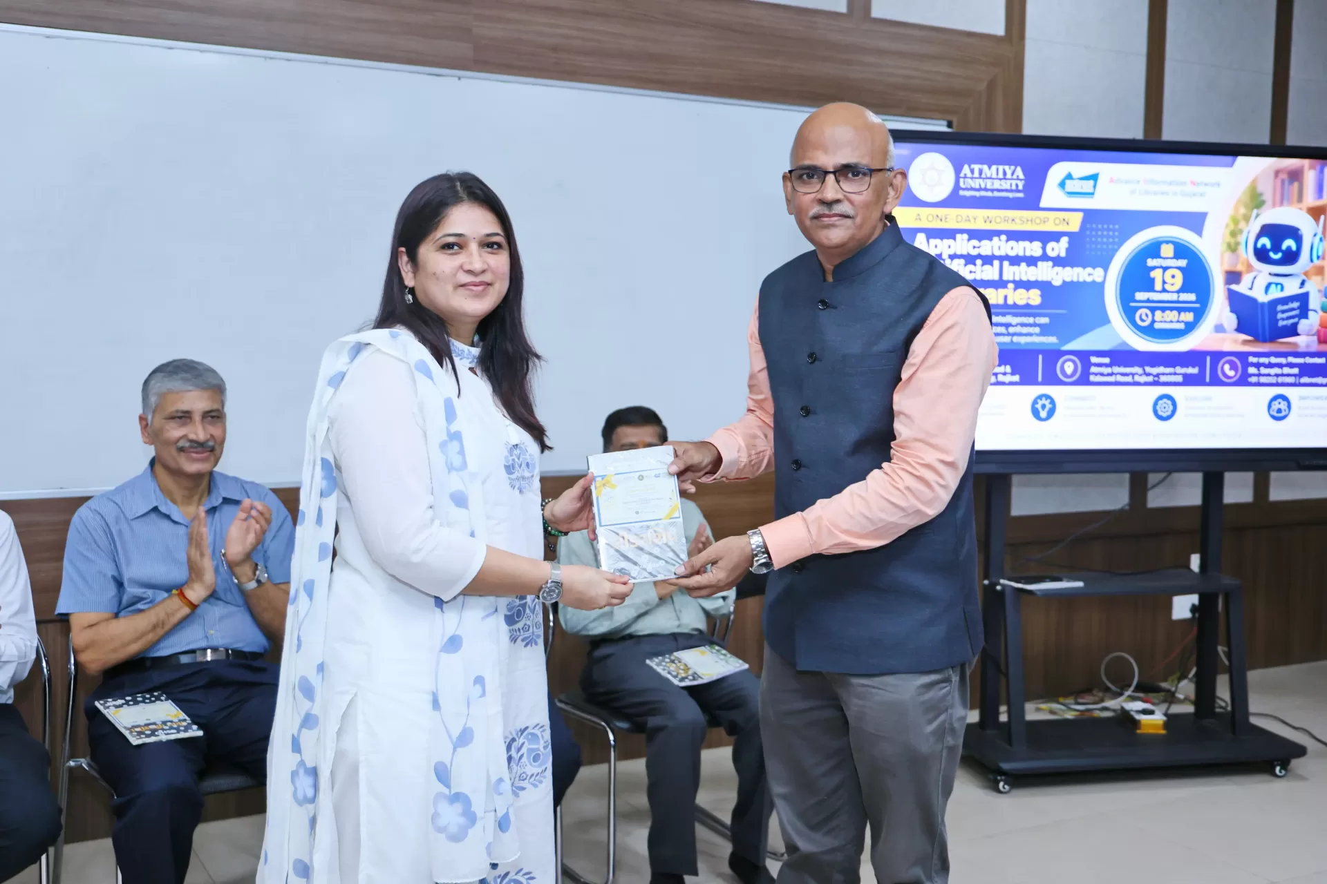 AI Workshop at Atmiya University Rajkot
