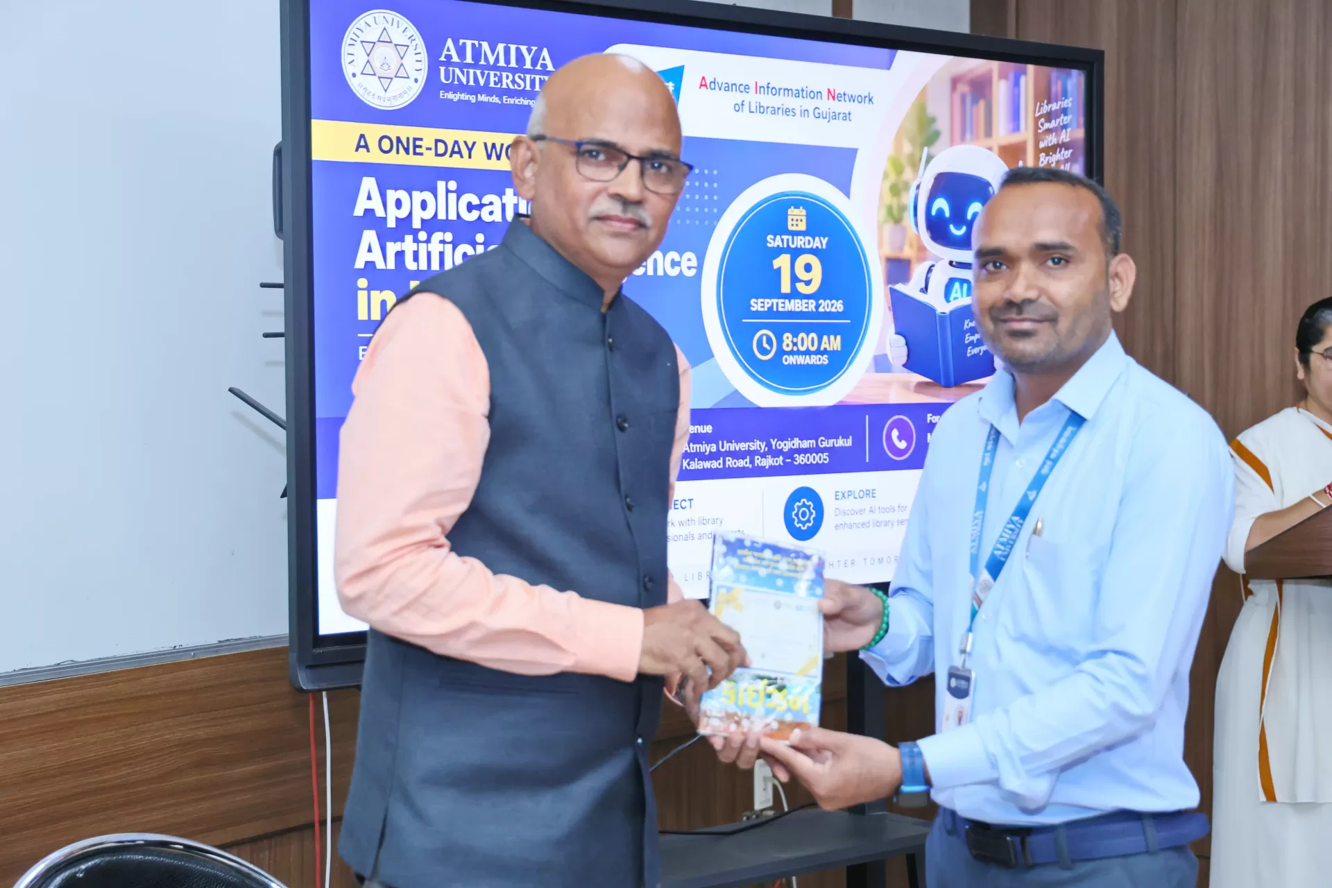 AI Workshop at Atmiya University Rajkot