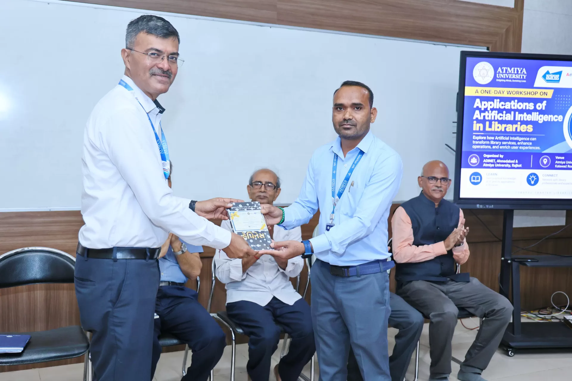AI Workshop at Atmiya University Rajkot