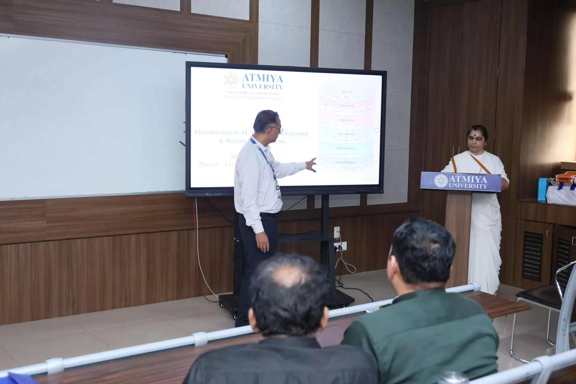AI Workshop at Atmiya University Rajkot