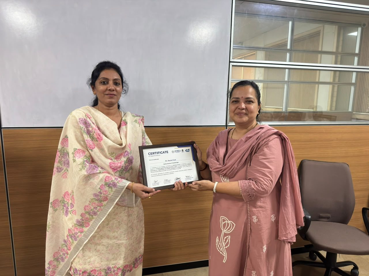 AI Workshop at Atmiya University Rajkot