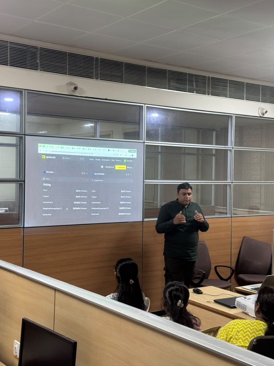 AI Workshop at Atmiya University Rajkot