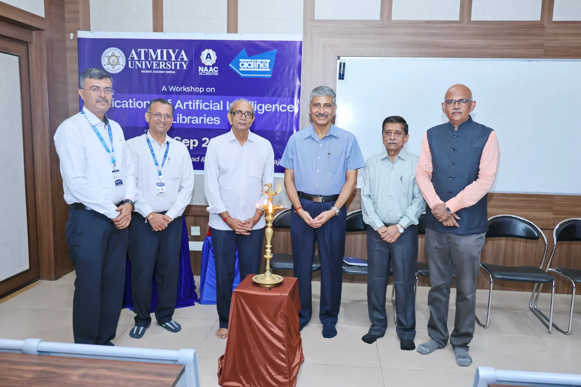 AI Workshop at Atmiya University Rajkot