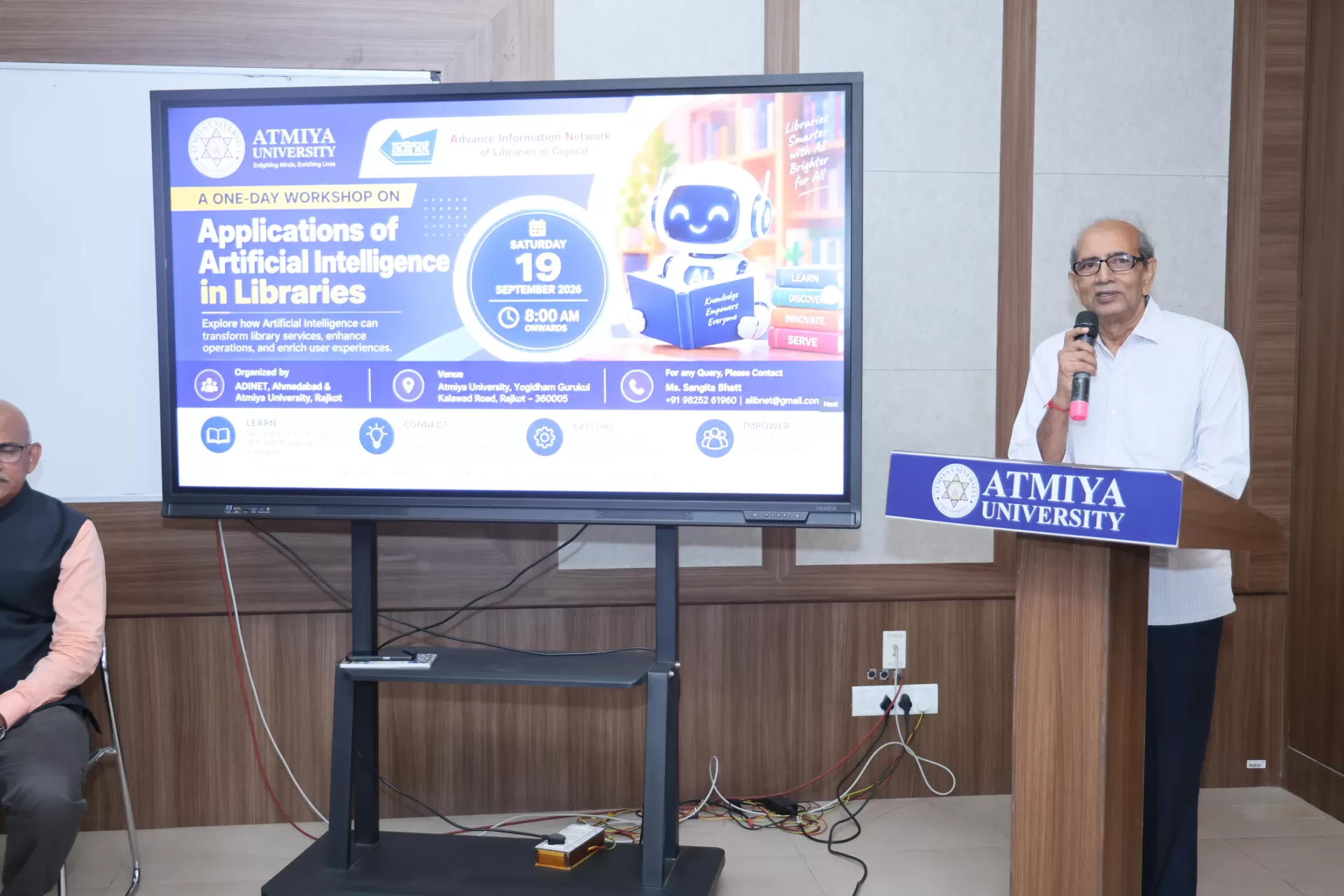 AI Workshop at Atmiya University Rajkot