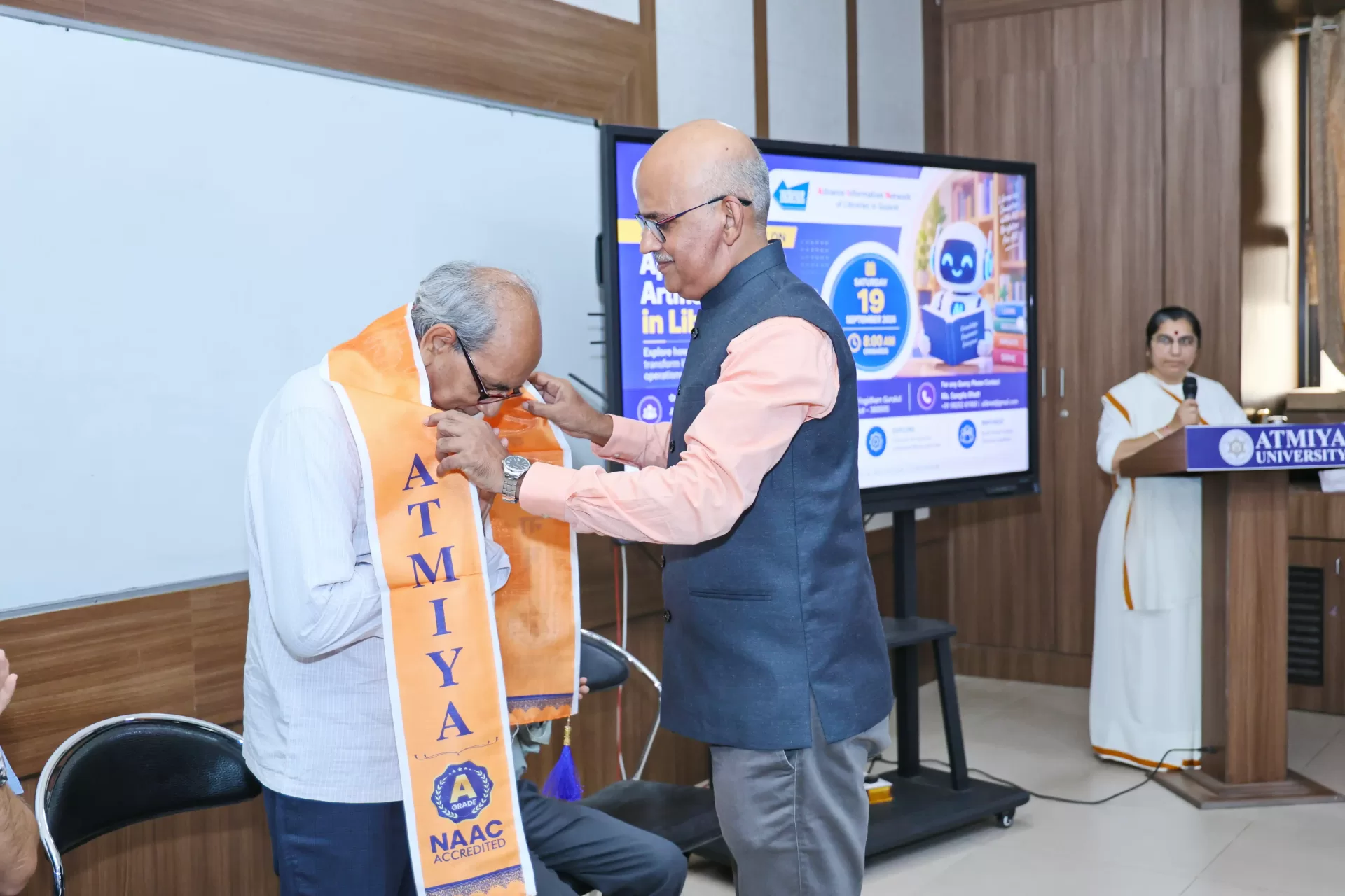 AI Workshop at Atmiya University Rajkot