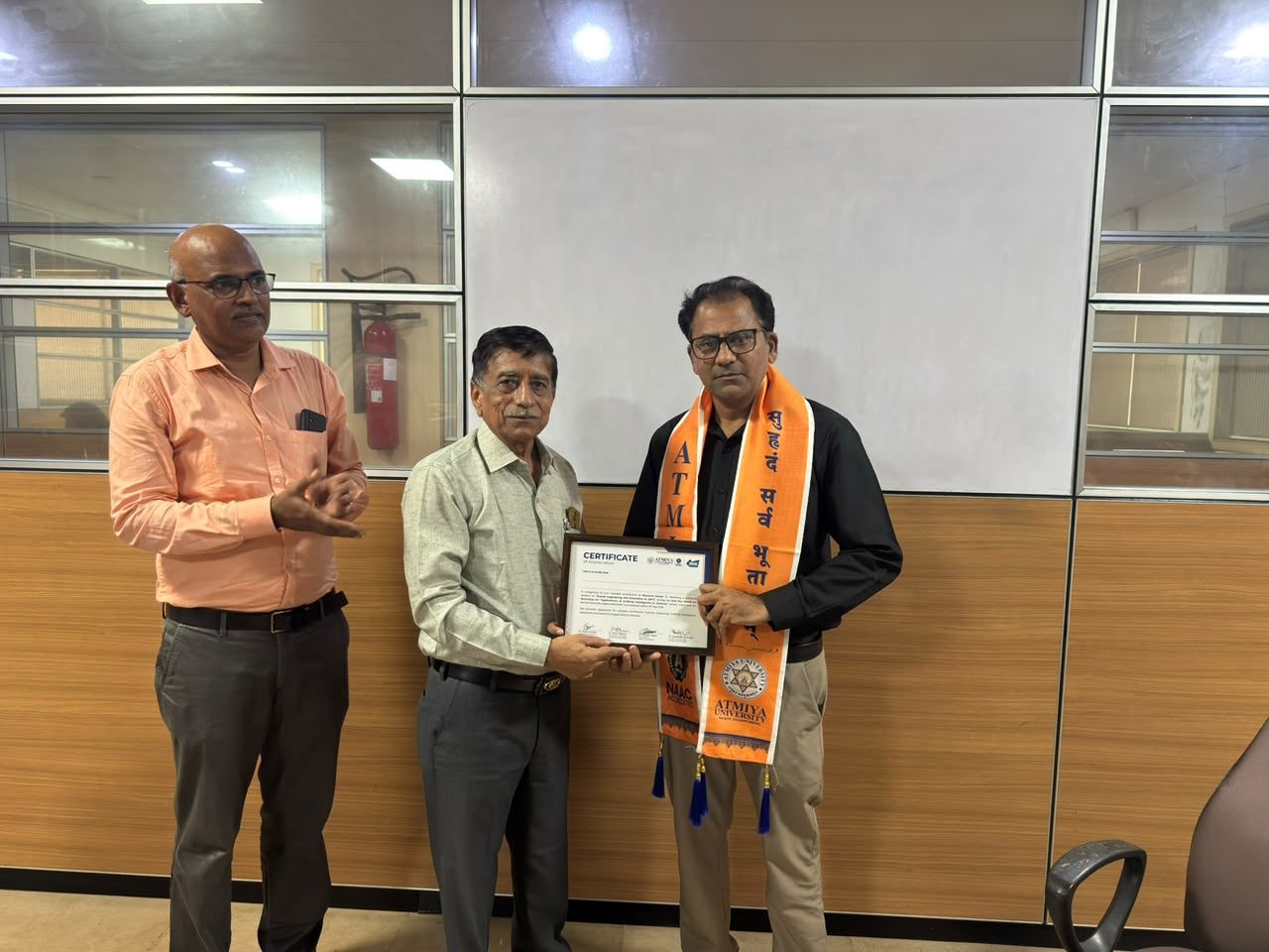 AI Workshop at Atmiya University Rajkot