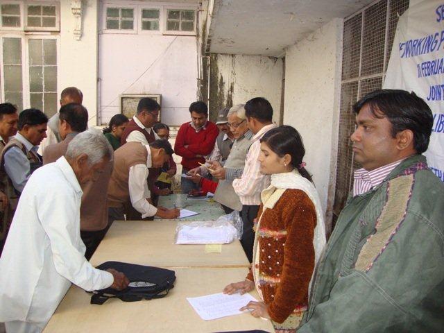 Networking Public Libraries in Gujarat on 11th Feb., 2012 at M. J. Library, Ahmedabad